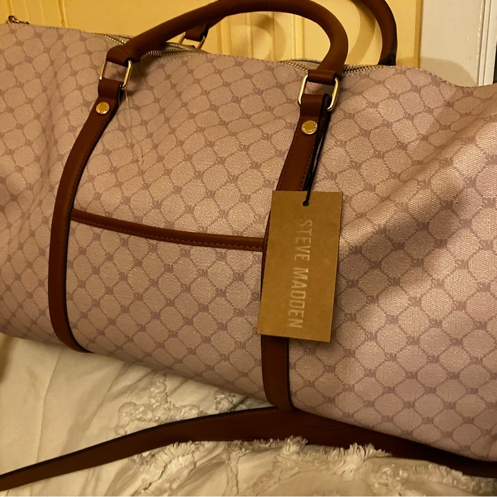 SteveMadden Be Soeedy Weekender Duffle Bag
